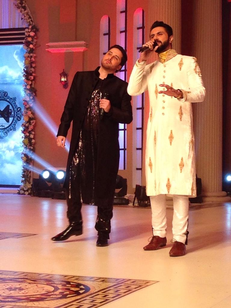 Mustafa Zahid Performed In Bridal Couture Week 2014