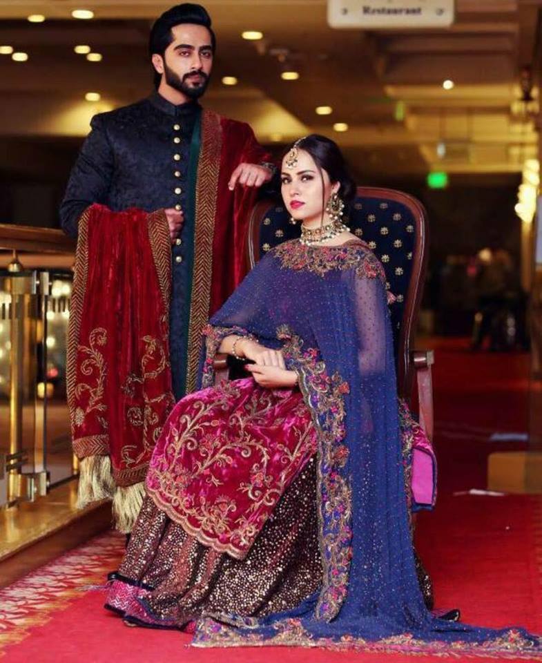 Nimra Khan With Her Fiancé On Her Engagement - Arts & Entertainment