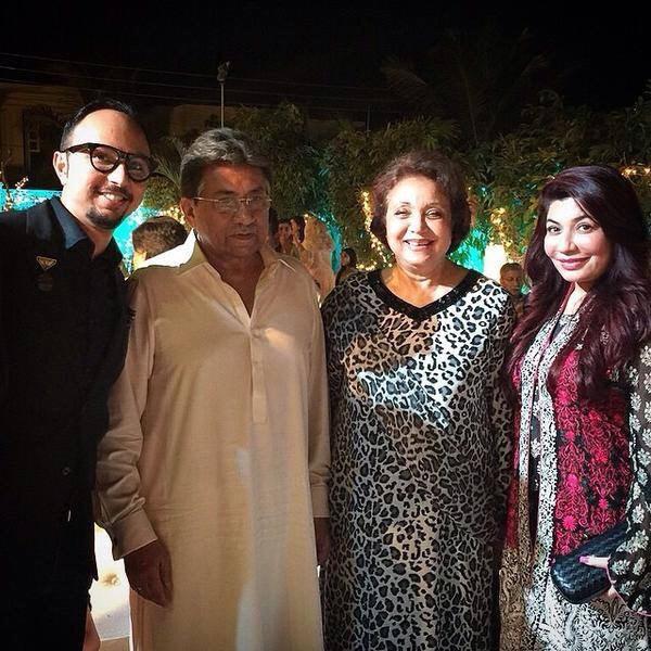 Nomi Ansari With Gen Pervez Musharraf