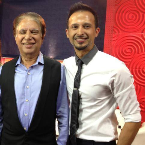 Rahat Kazmi With His Son Ali Kazmi