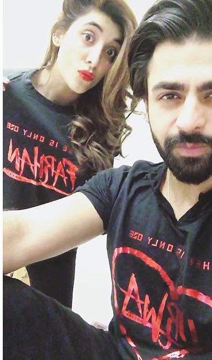 Recent Click Of Urwa & Farhan
