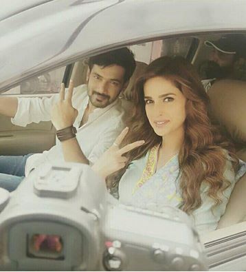 Recent click ‪Of Saba Qamar‬ With ‪‎Zahid Ahmed‬
