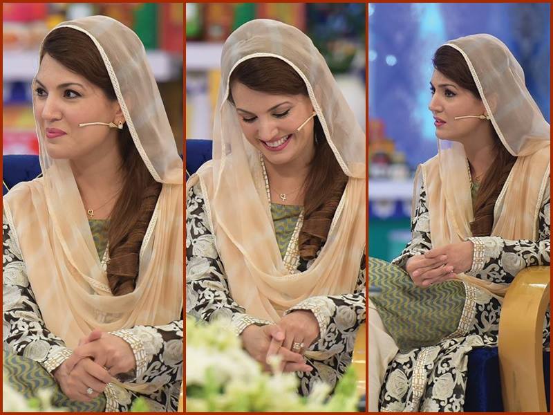Reham khan In Shan-e-Ramzan Transmission