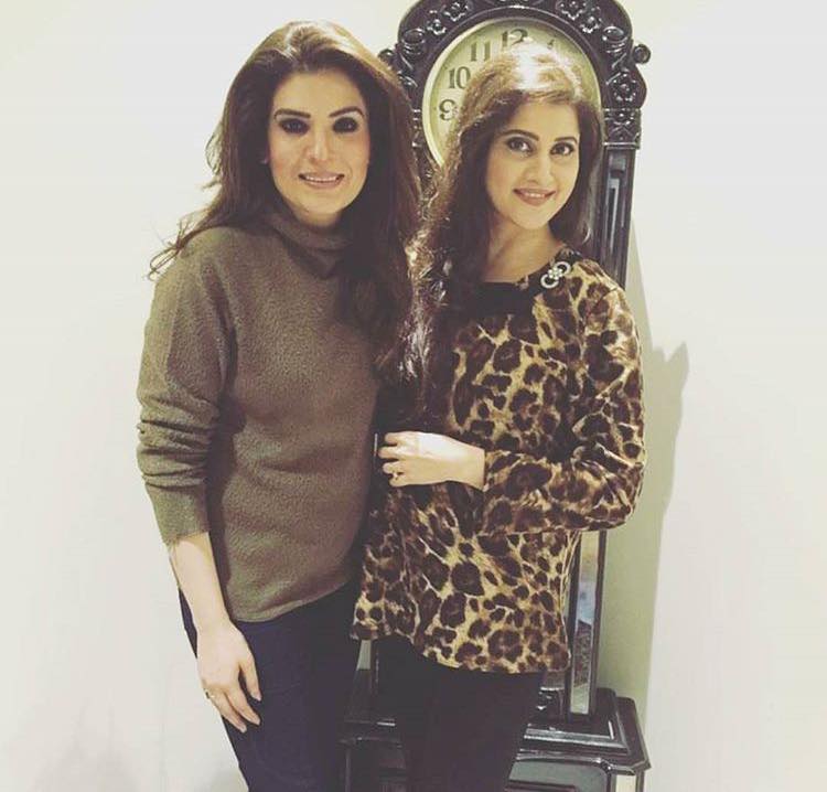 Resham With Sahiba Afzal