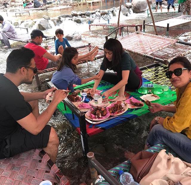 Saba Hamid Enjoys Family Time In Kashmir