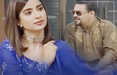 Saboor Aly Snubs Amir Liaquat In Live TV Show For Flirting