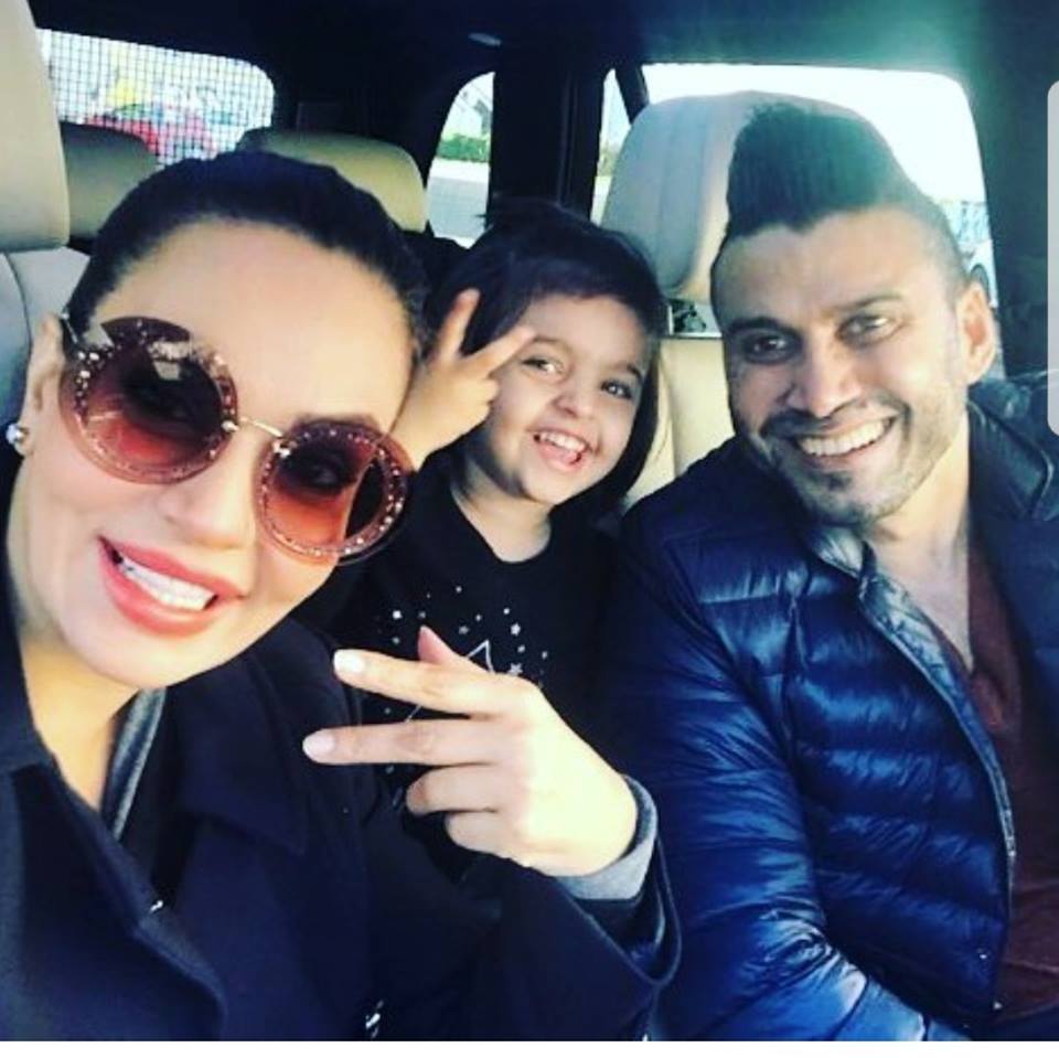 Sadia Imam's With Family In Germany