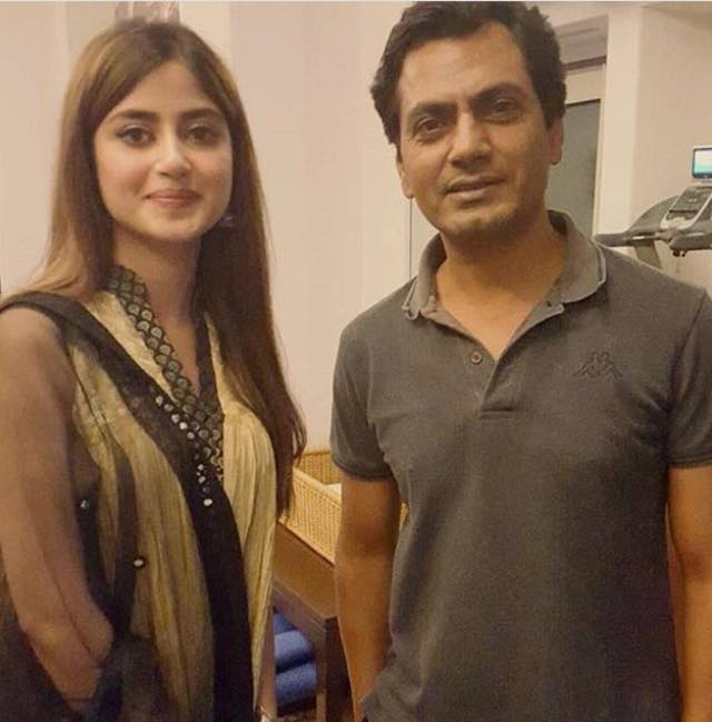 Sajal Ali With Nawazuddin Siddiqui