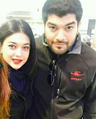 Sanam Jung‬ With Her Husband