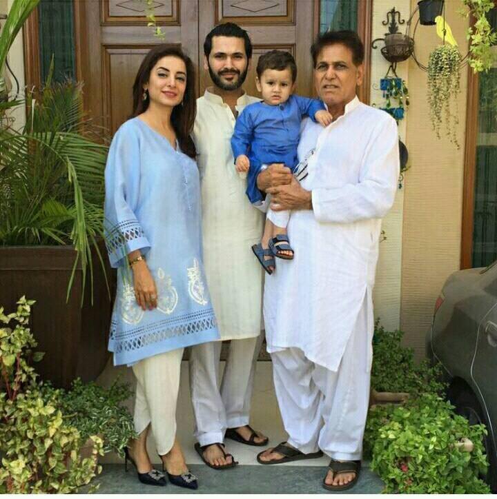 Sarwat Gilani With Her Family