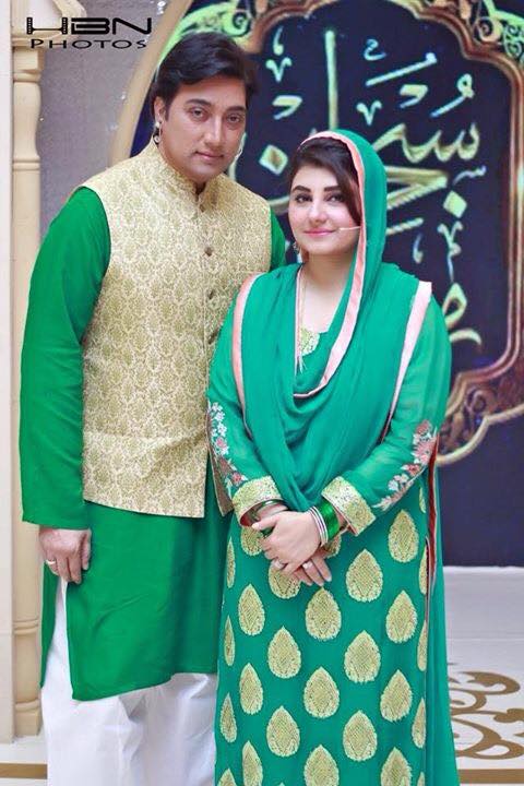 Saud And Javeria In Ramzan Transmission On Express Entertainment