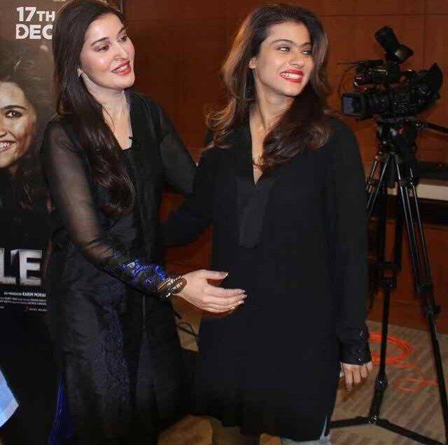 Shaista Lodhi With Kajol In Dubai For Recording of Morning Show