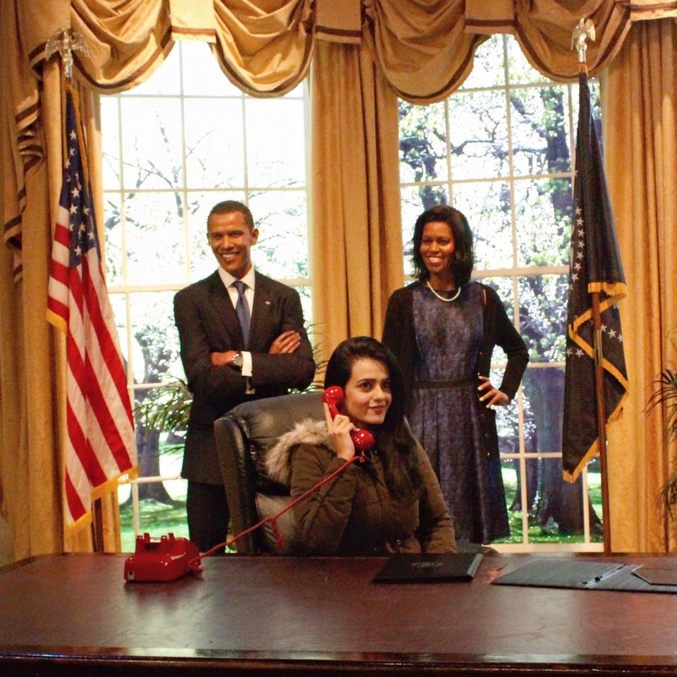 Sumbul Iqbal on vacations in USA