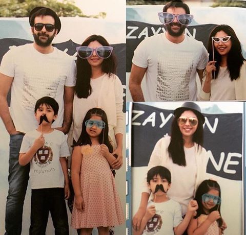 Sunita Marshall With Her Family