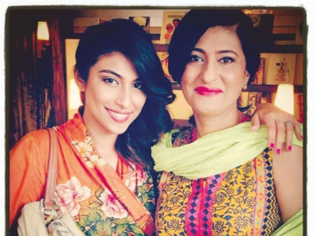 Talented Mother Daughter Duo Saba Hameed and Meesha Shafi