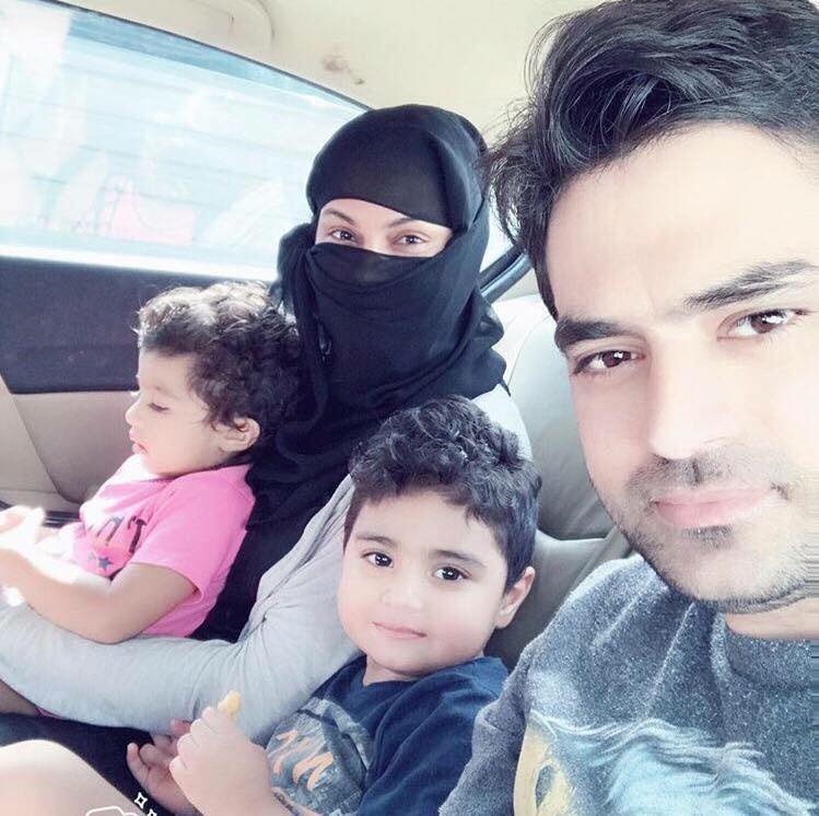 Veena Malik With Her Family