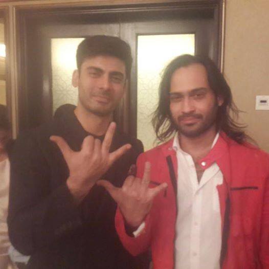 Waqar Zaka With Fawad Khan