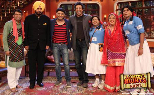 Wasim Akram on Comedy Nights With Kapil