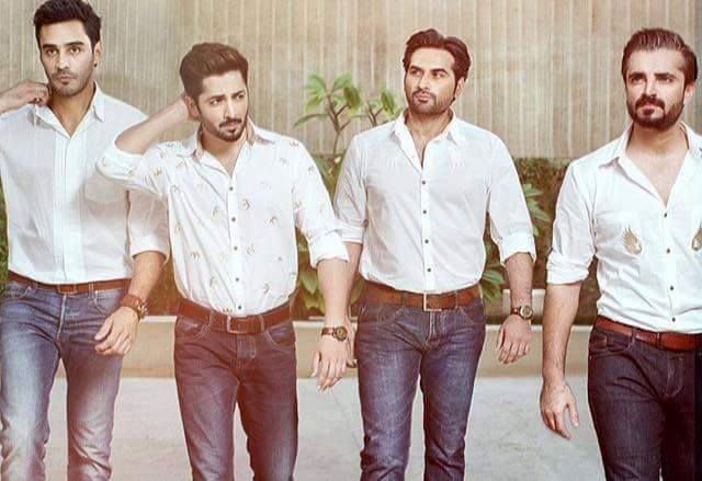 Who is looking more handsome