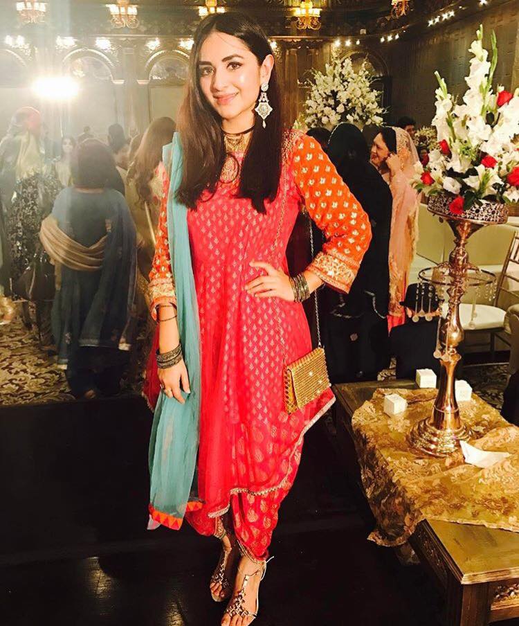 Yumna Zaidi At A Wedding
