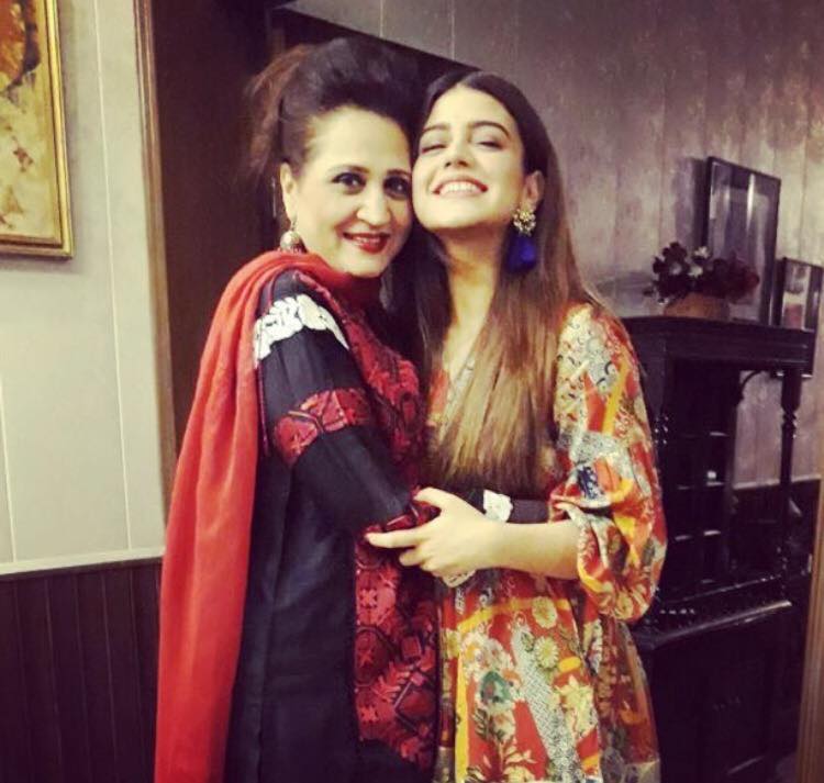 Zara Abbas With Her Mother Asma Abbas