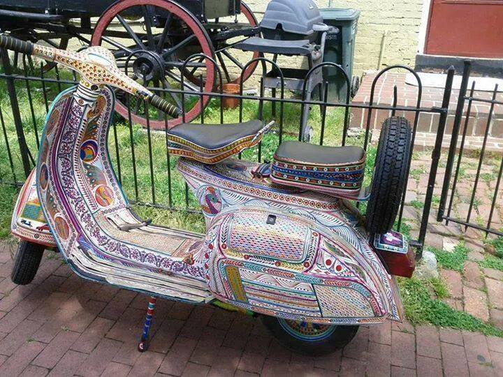 Pakistani Truck Art Bike