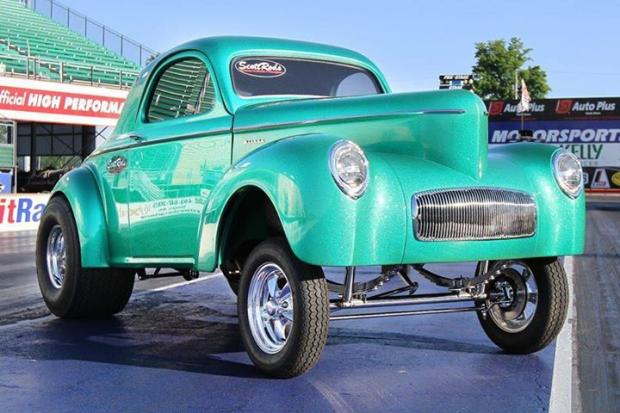 Scot Rods Gasser Car