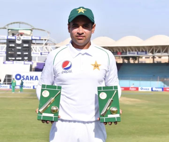 Abid Ali Man Of The Match And Also Man Of The Series