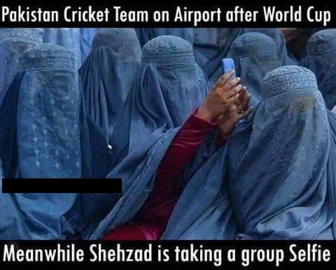 After World Cup Pakistan Cricket Team On Airport