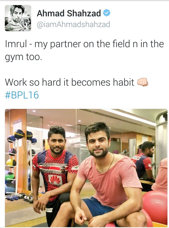 Ahmad Shahzad Tweets