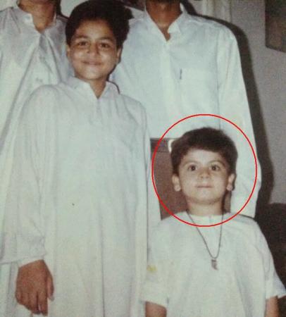 Ahmed Shehzad Childhood Picture