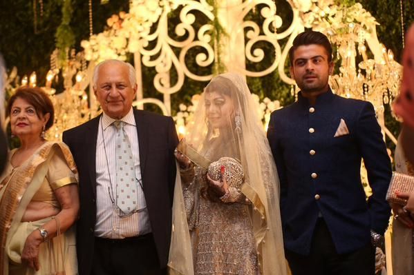 Ahmed Shehzad and Sana Murad Walima Photo