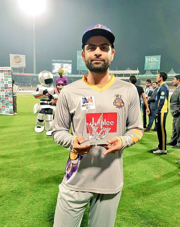 Ahmed Shezad Man Of The Match