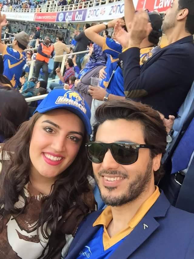 Ahsan khan with junior BB