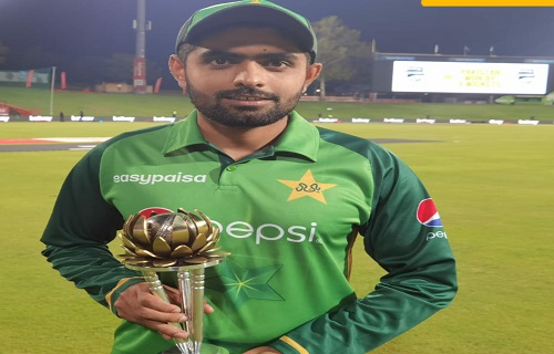 Babar Azam Gets Player Of The Match Award