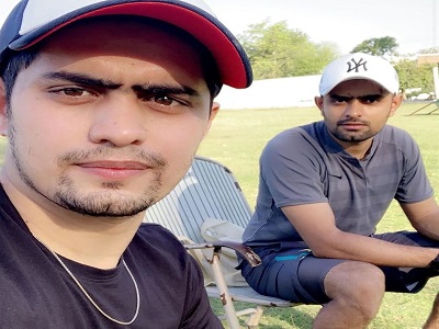 Babar Azam Spending Isolation Days With His Brother Safeer Azam