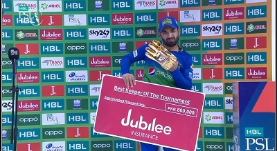 Best Wicket Keeper Of The Tournament Goes To Muhammad Rizwan