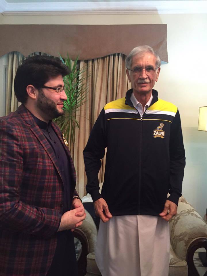 Biggest Fan of Peshawar Zalmi CM KPK Pervaiz Khattak