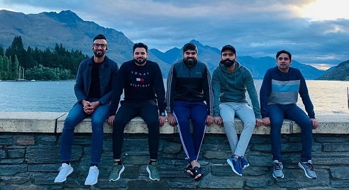 Boys Enjoying The Time In Queenstown After The Practice Session