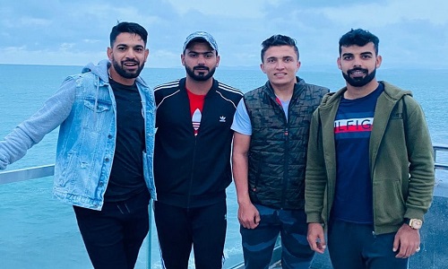 Boys Exploring Tauranga, New Zealand On The Rest Days