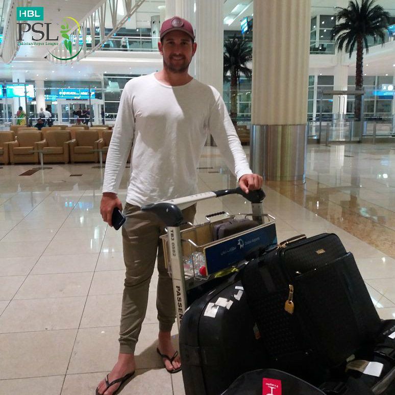 Cameron Delport In Dubai For PSL
