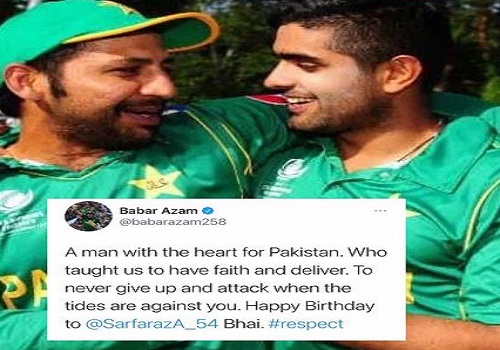 Captain Babar Azam Honours His Sarfraz Ahmed Positive Role