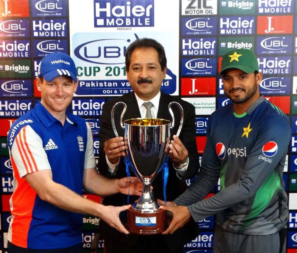Captain of Pakistan vs England ODI Series