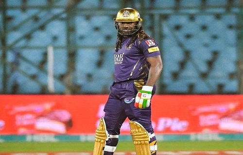 Chris Gayle Registers His Maiden Fifty As Gladiator