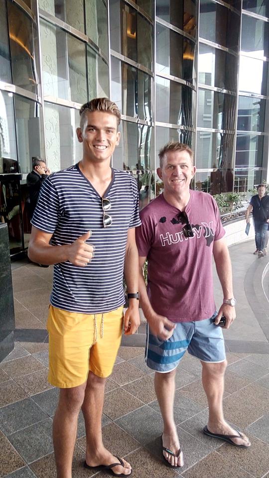 Chris Green & Shawn Bradstreet In UAE For PSL