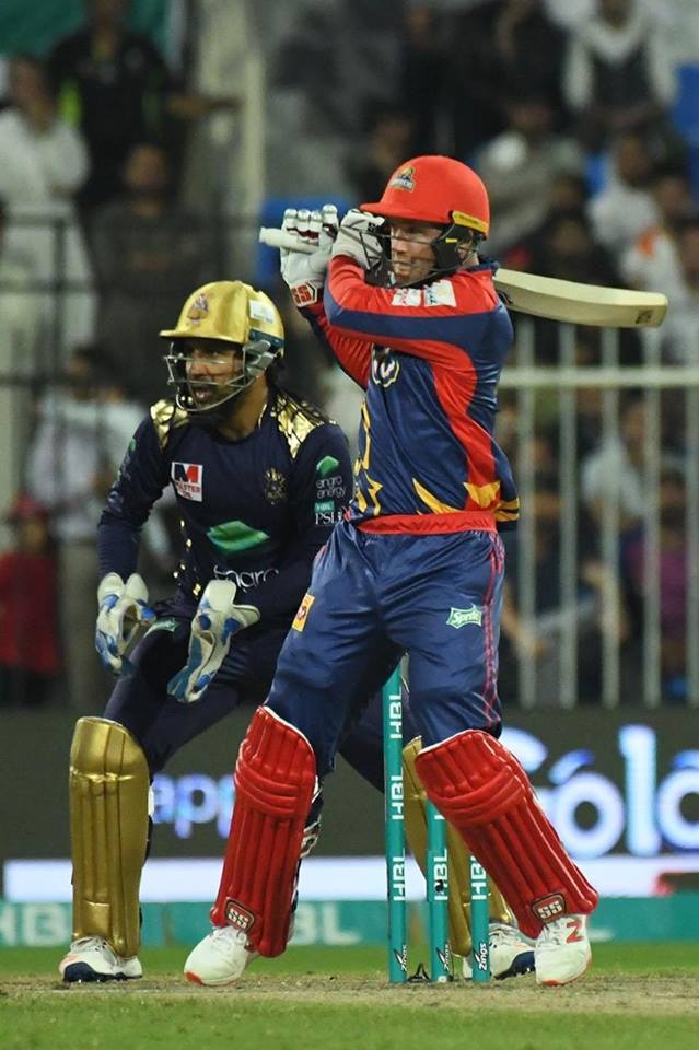 Collin Ingram Becomes First Foreign Player Who Smash A Ton In PSL