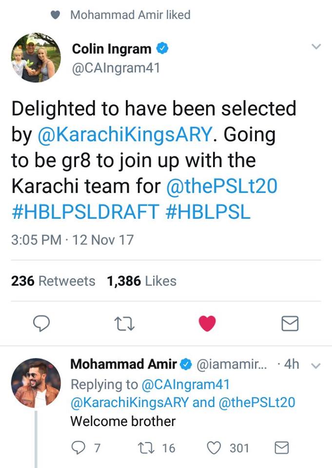 Collin Ingram Delighted To Be A Part Of Karachi Kings