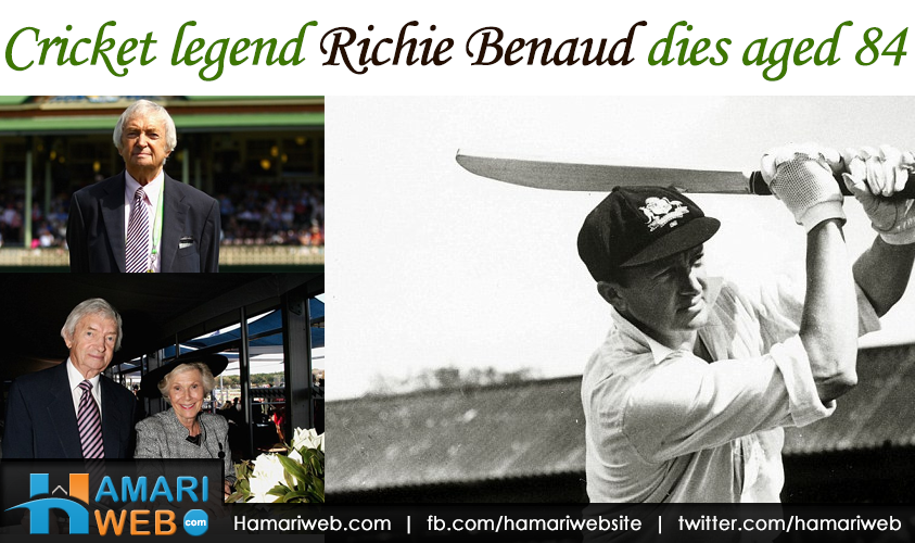 Cricket Legend Richie Benaud Dies Aged 84