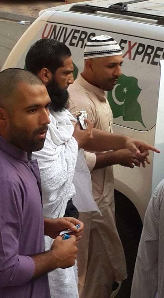 Cricketer Mohammad Yousuf in Makkah