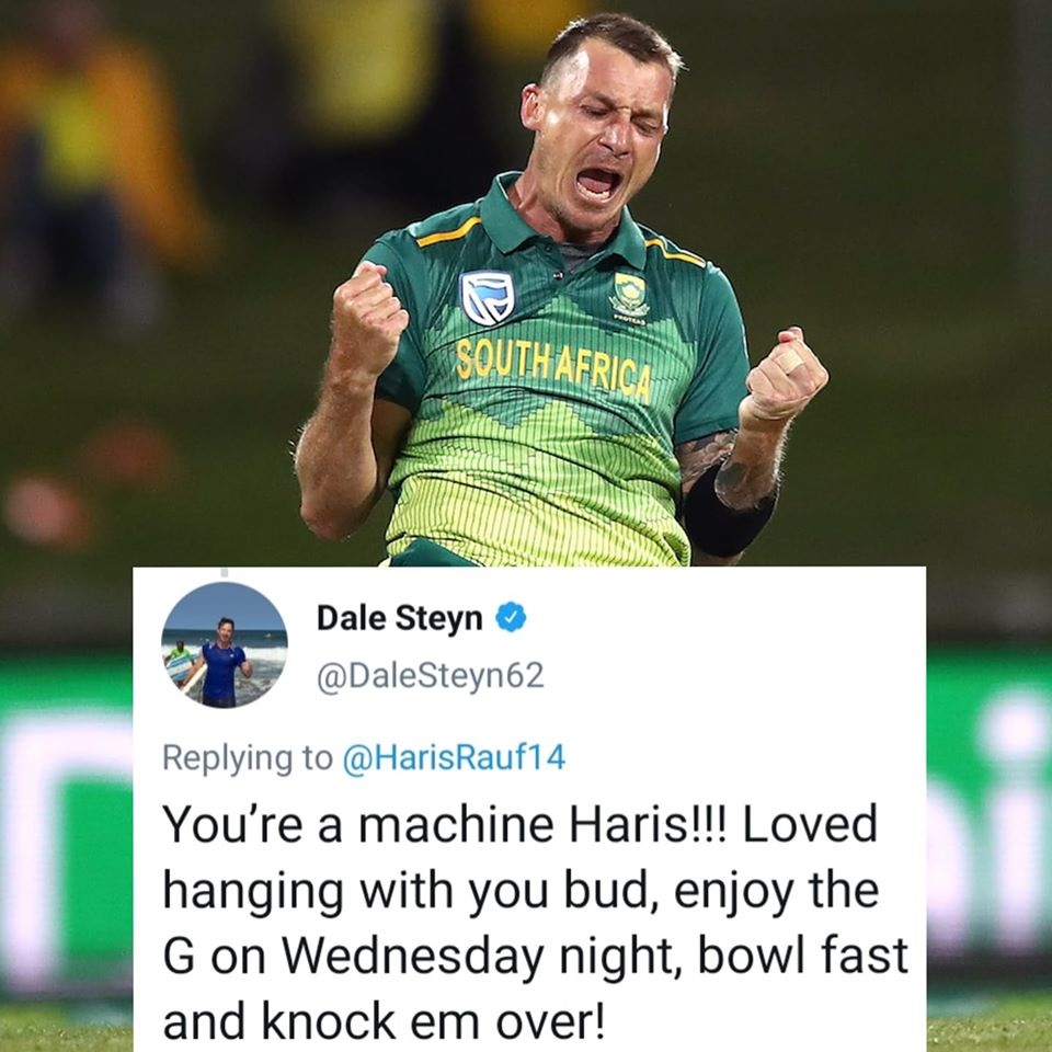 Dale Steyn Praises Haris Rauf